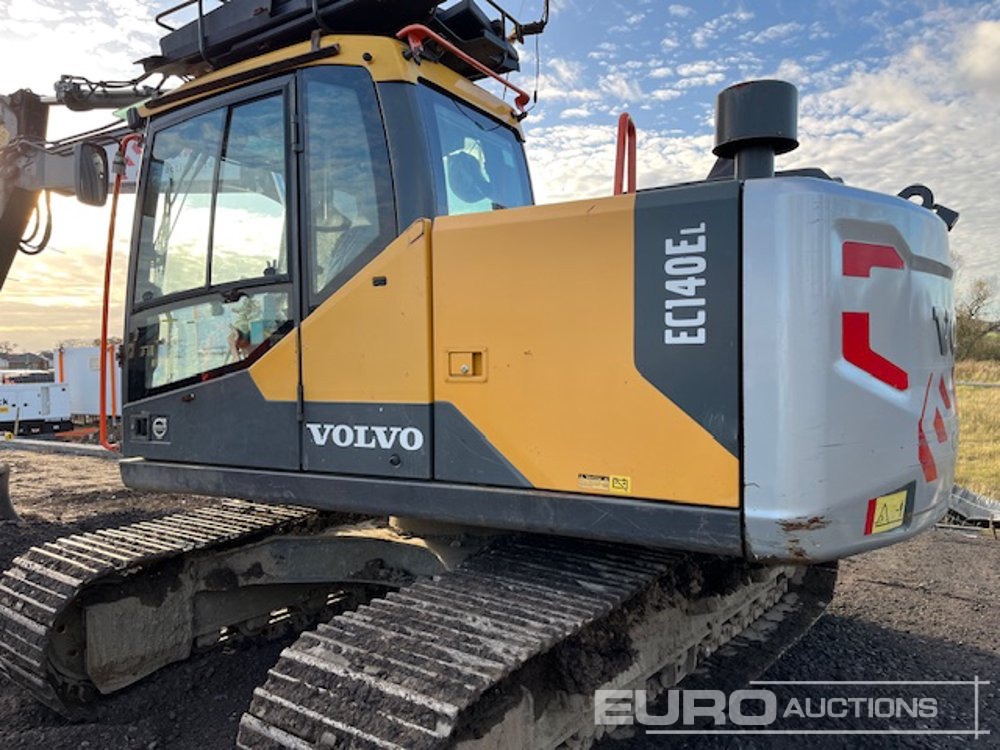 2016 Volvo EC140EL - Pásové rýpadlo: obrázek 2 2016 Volvo EC140EL - Pásové rýpadlo: obrázek 2