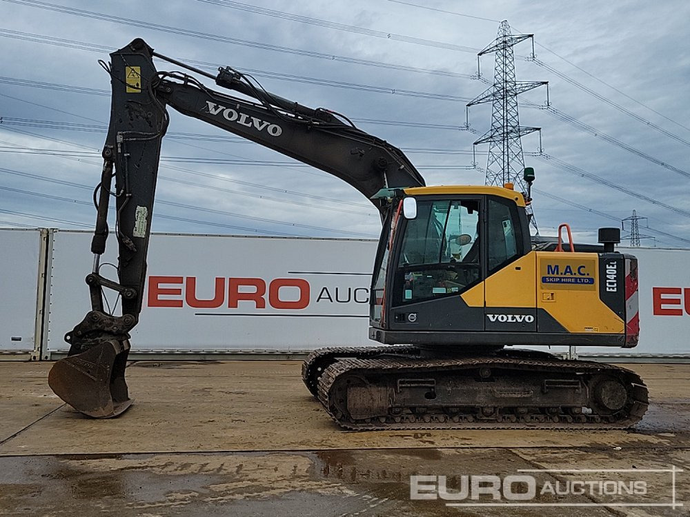 2016 Volvo EC140EL - Pásové rýpadlo: obrázek 2 2016 Volvo EC140EL - Pásové rýpadlo: obrázek 2