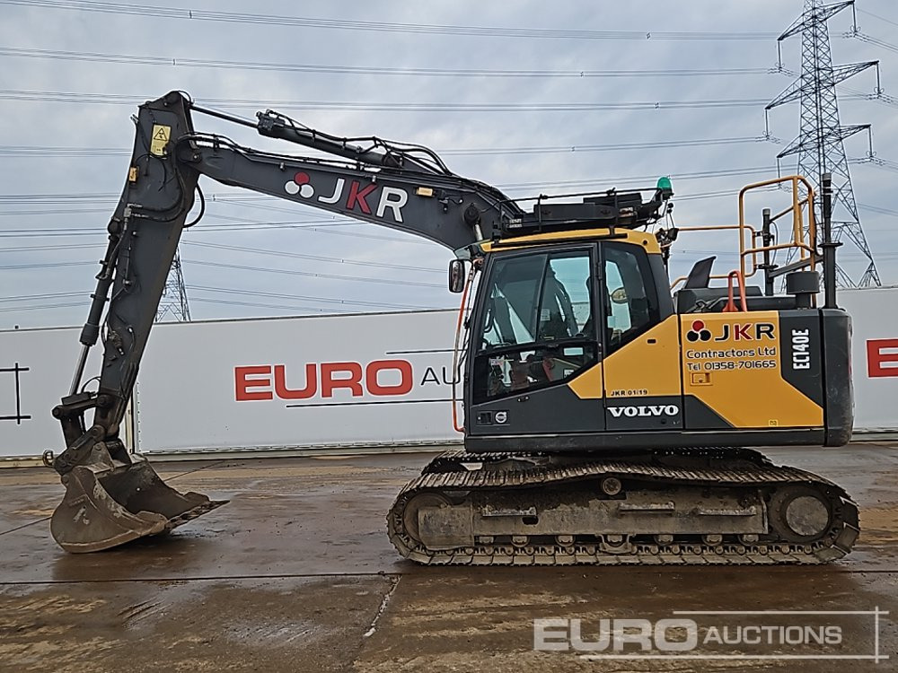 2016 Volvo EC140EL - Pásové rýpadlo: obrázek 2 2016 Volvo EC140EL - Pásové rýpadlo: obrázek 2