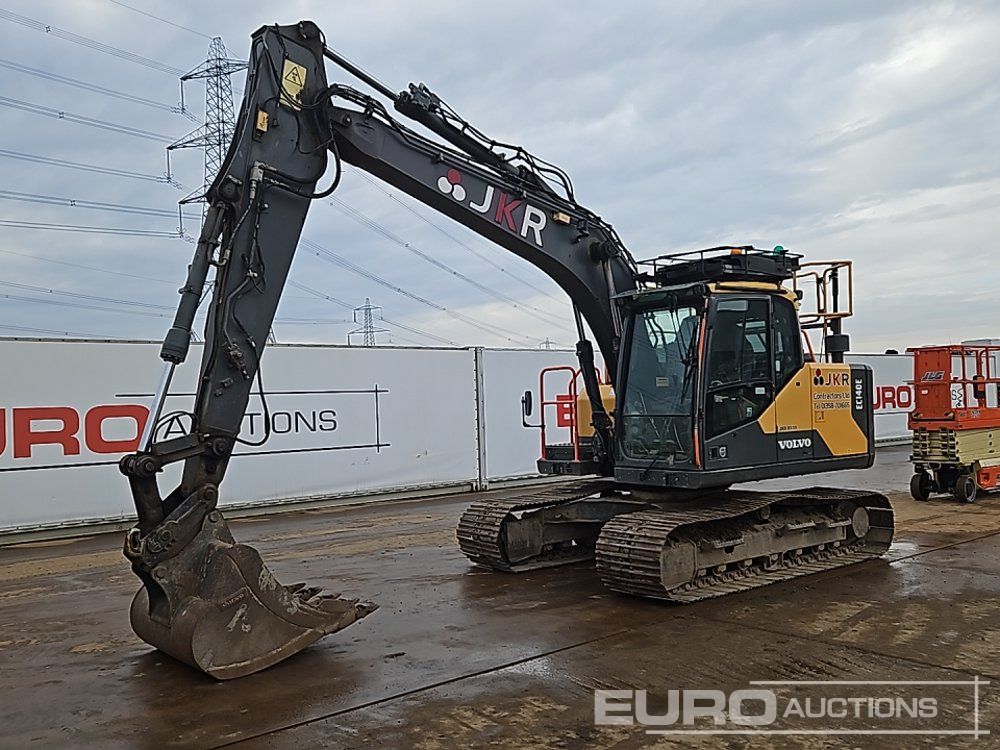 2016 Volvo EC140EL - Pásové rýpadlo: obrázek 1 2016 Volvo EC140EL - Pásové rýpadlo: obrázek 1