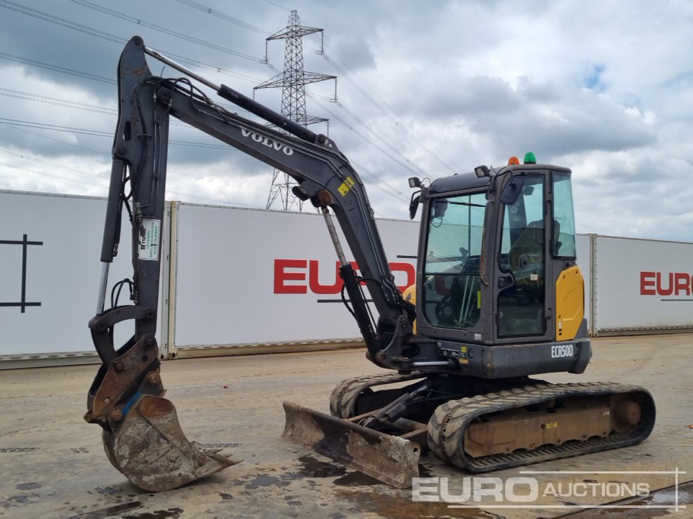 2016 Volvo ECR50D - Mini rýpadlo: obrázek 1 2016 Volvo ECR50D - Mini rýpadlo: obrázek 1