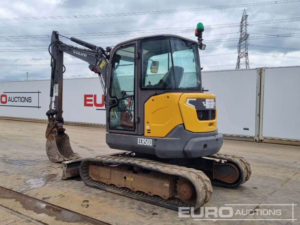2016 Volvo ECR50D - Mini rýpadlo: obrázek 3 2016 Volvo ECR50D - Mini rýpadlo: obrázek 3