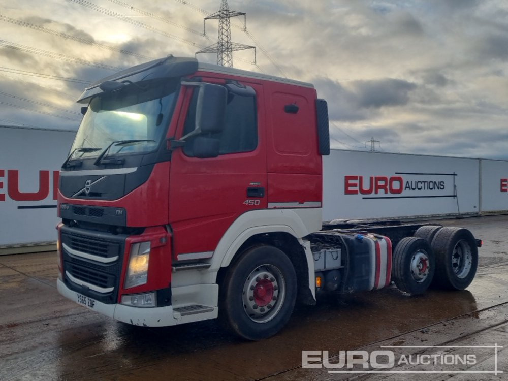 2016 Volvo FM450 - Podvozek s kabinou: obrázek 1 2016 Volvo FM450 - Podvozek s kabinou: obrázek 1