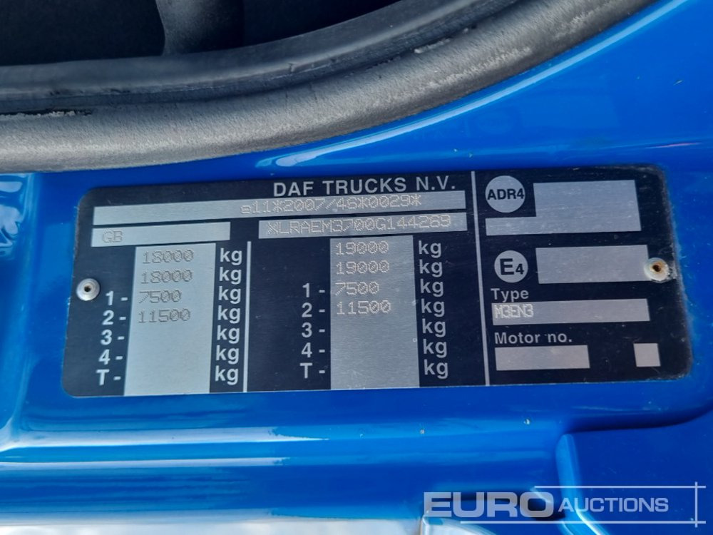 Skříňový nákladní auto 2017 DAF CF260: obrázek 48