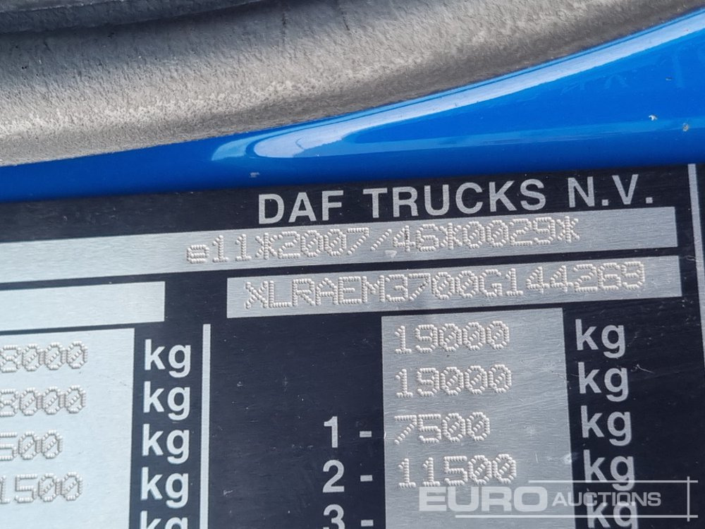 Skříňový nákladní auto 2017 DAF CF260: obrázek 49