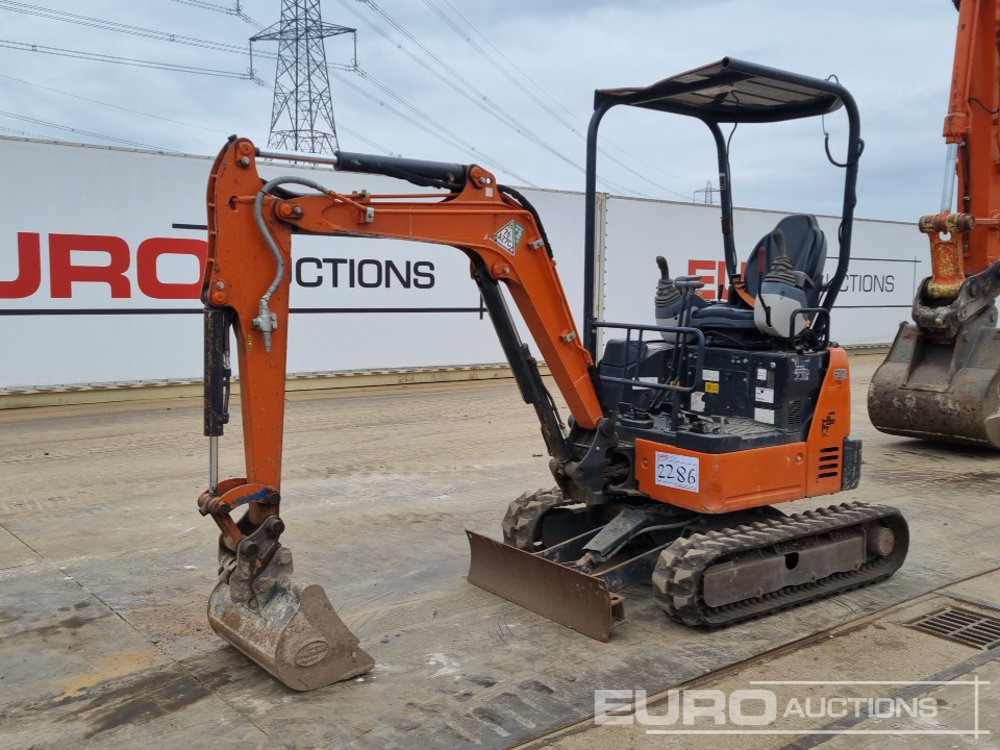2017 Hitachi ZX19U-5A - Mini rýpadlo: obrázek 1 2017 Hitachi ZX19U-5A - Mini rýpadlo: obrázek 1