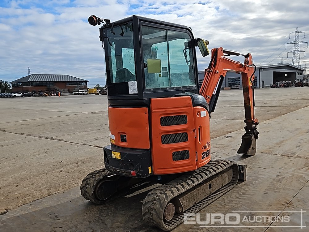 2017 Hitachi ZX26U-5A CR - Mini rýpadlo: obrázek 5 2017 Hitachi ZX26U-5A CR - Mini rýpadlo: obrázek 5