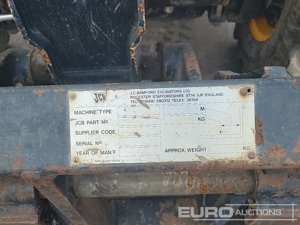 Teleskopický manipulátor 2017 JCB 520-40: obrázek 34
