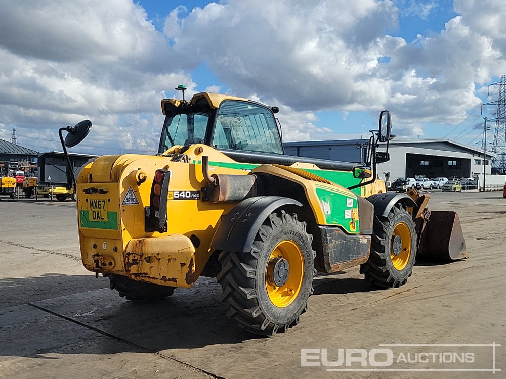 2017 JCB 540-140 Hi Viz - Teleskopický manipulátor: obrázek 5 2017 JCB 540-140 Hi Viz - Teleskopický manipulátor: obrázek 5