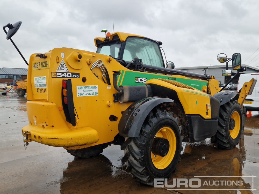 2017 JCB 540-170 - Teleskopický manipulátor: obrázek 5 2017 JCB 540-170 - Teleskopický manipulátor: obrázek 5