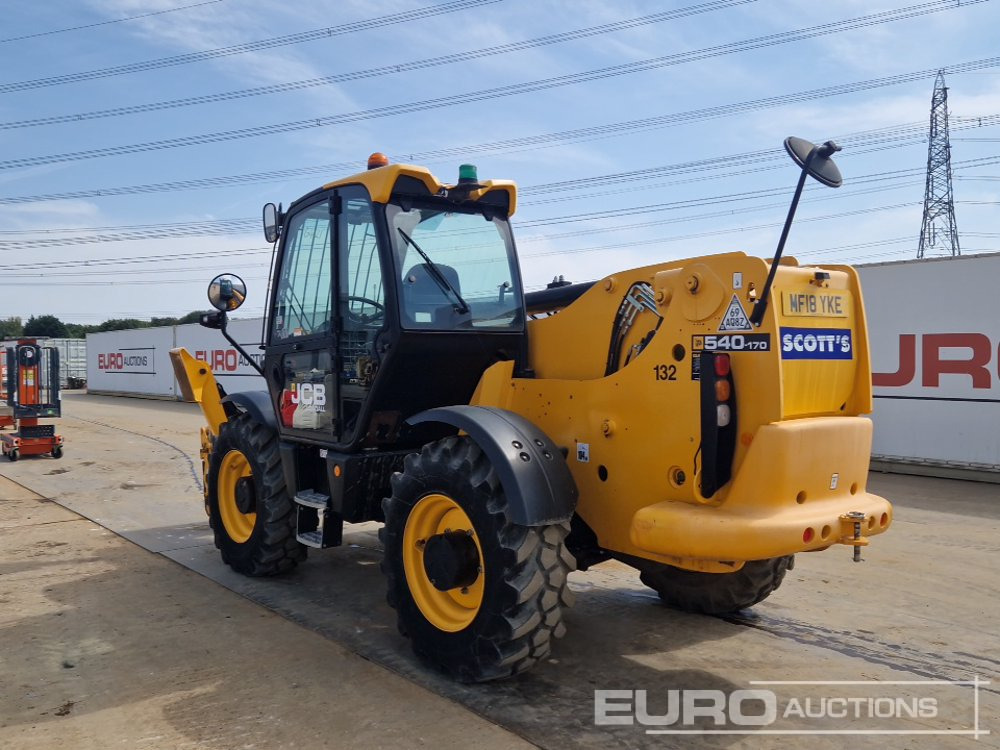 2017 JCB 540-170 - Teleskopický manipulátor: obrázek 3 2017 JCB 540-170 - Teleskopický manipulátor: obrázek 3