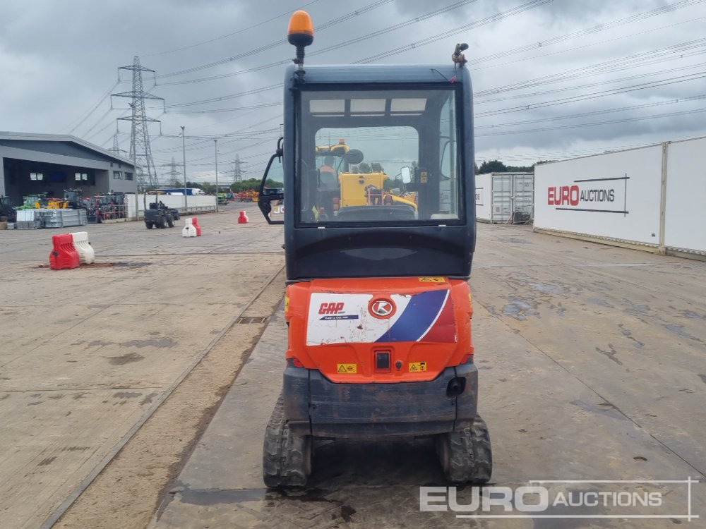 2017 Kubota KX016-4 - Mini rýpadlo: obrázek 4 2017 Kubota KX016-4 - Mini rýpadlo: obrázek 4