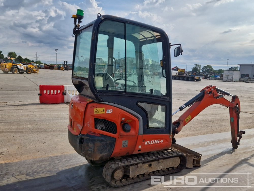 2017 Kubota KX016-4 - Mini rýpadlo: obrázek 5 2017 Kubota KX016-4 - Mini rýpadlo: obrázek 5