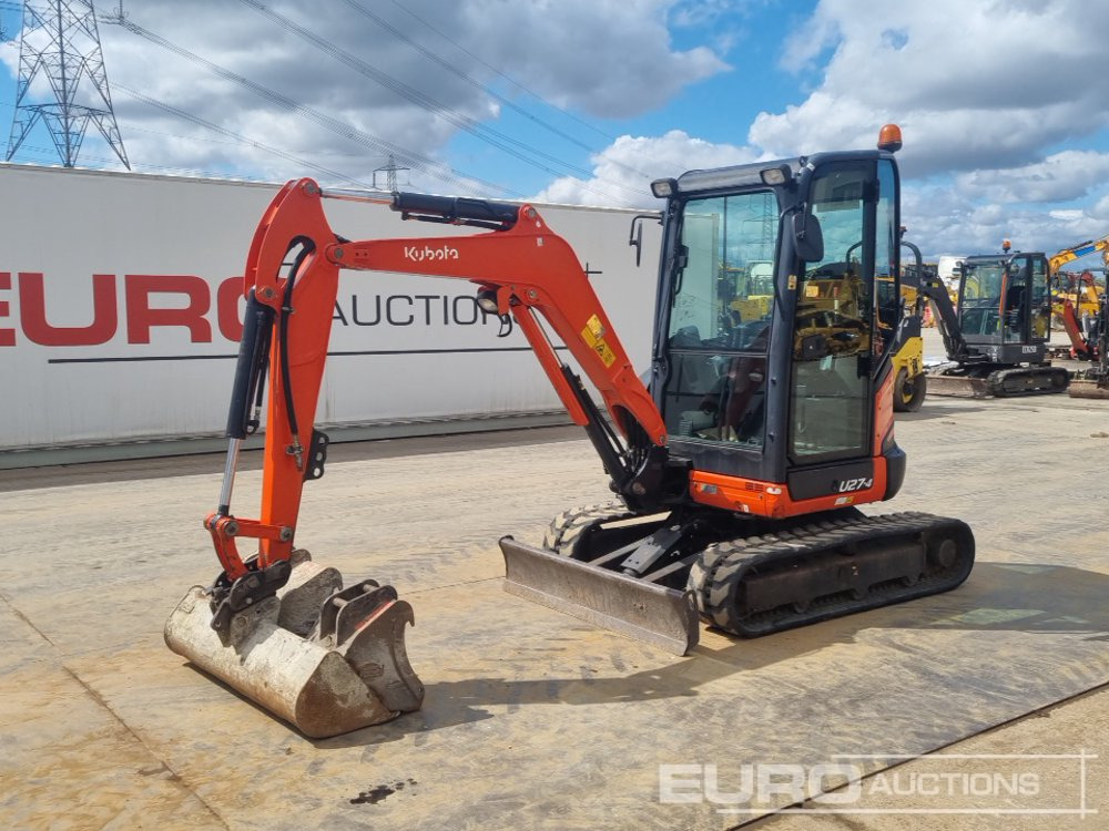 2017 Kubota U27-4 - Mini rýpadlo: obrázek 1 2017 Kubota U27-4 - Mini rýpadlo: obrázek 1