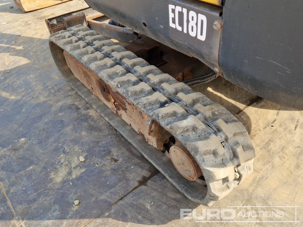 Mini rýpadlo 2017 Volvo EC18D: obrázek 13