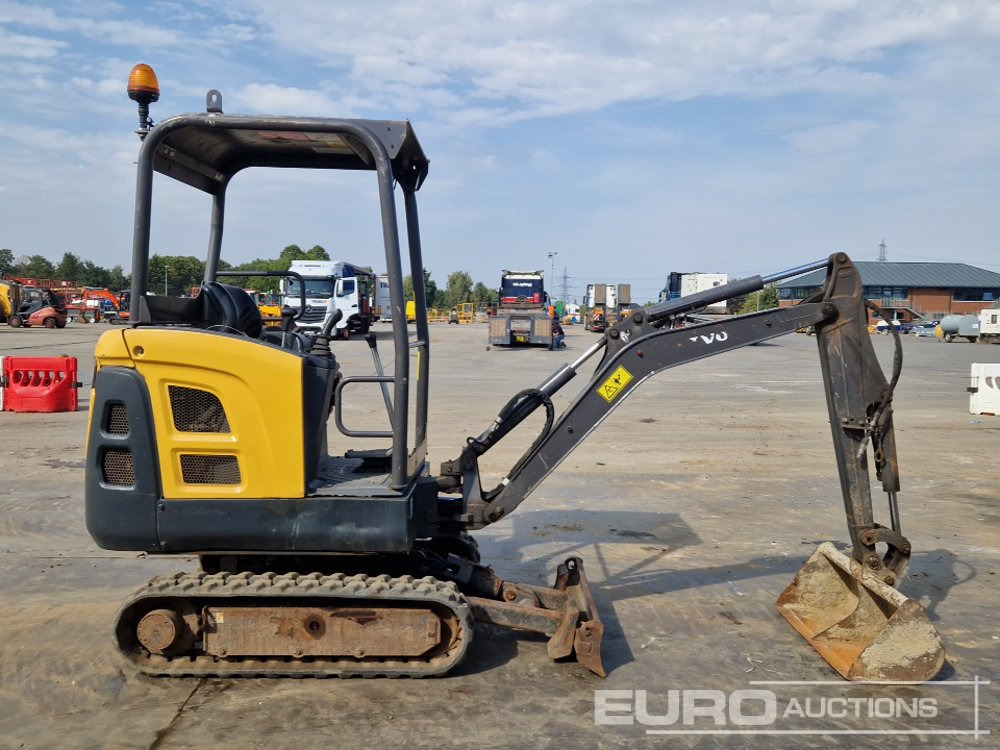 Mini rýpadlo 2017 Volvo EC18D: obrázek 6