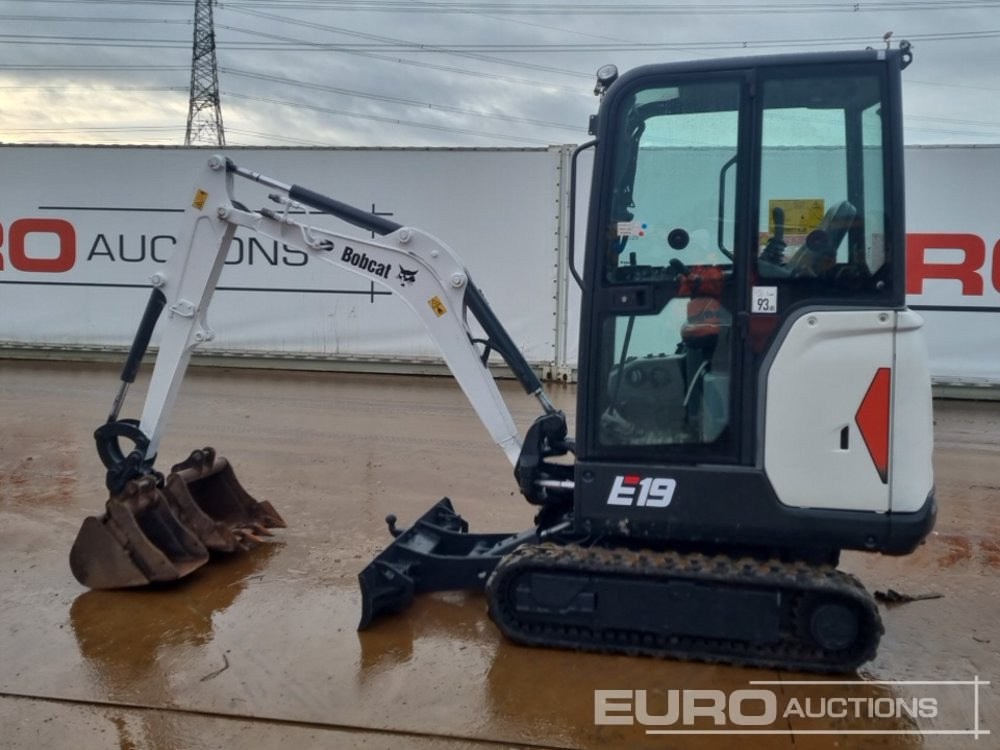 2018 Bobcat E19 - Mini rýpadlo: obrázek 2 2018 Bobcat E19 - Mini rýpadlo: obrázek 2