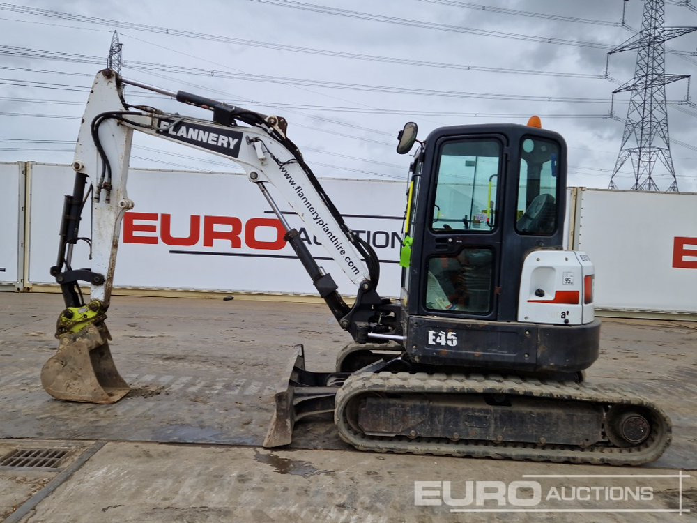 2018 Bobcat E45 - Mini rýpadlo: obrázek 2 2018 Bobcat E45 - Mini rýpadlo: obrázek 2