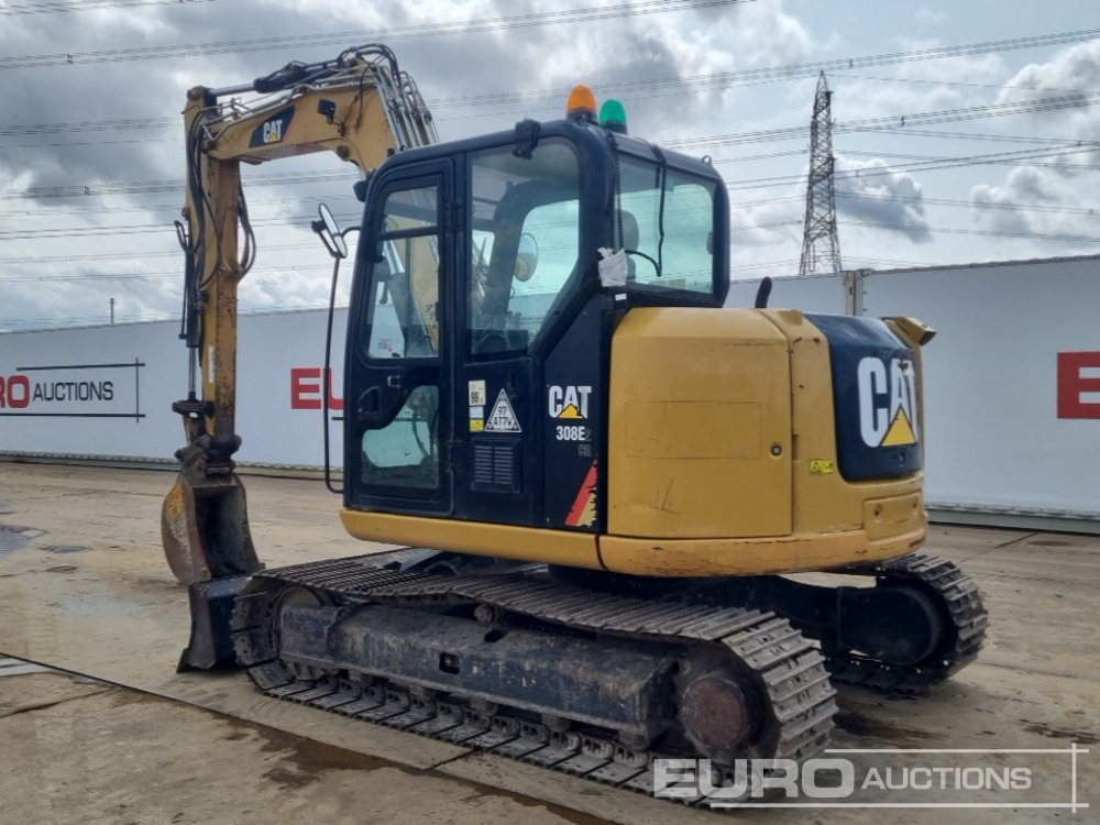 2018 CAT 308E2 CR - Mini rýpadlo: obrázek 3 2018 CAT 308E2 CR - Mini rýpadlo: obrázek 3