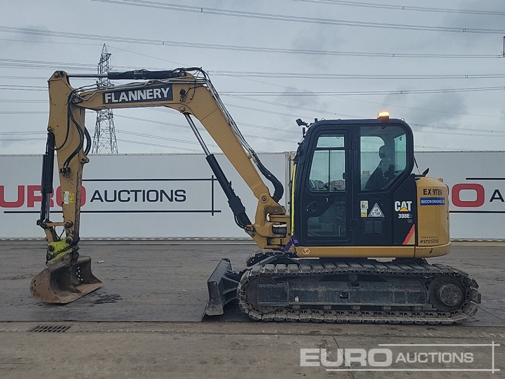 2018 CAT 308E2 CR - Mini rýpadlo: obrázek 2 2018 CAT 308E2 CR - Mini rýpadlo: obrázek 2
