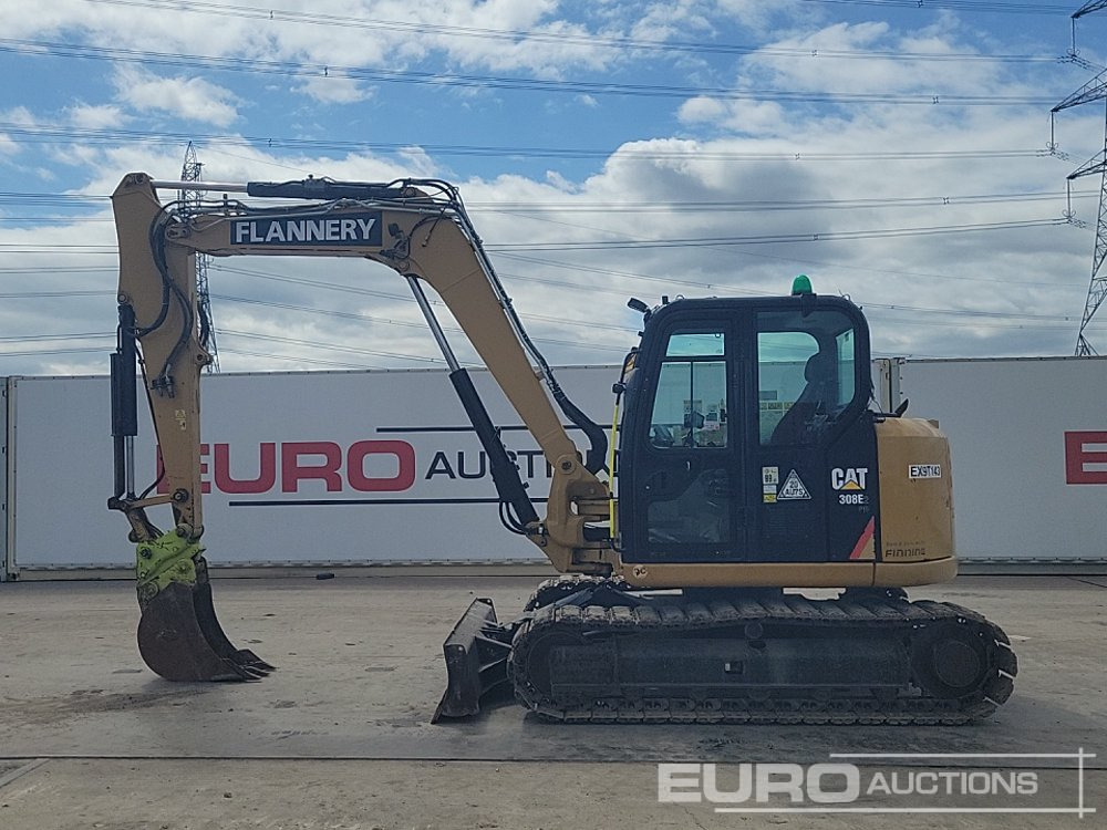 2018 CAT 308E2 CR - Mini rýpadlo: obrázek 2 2018 CAT 308E2 CR - Mini rýpadlo: obrázek 2