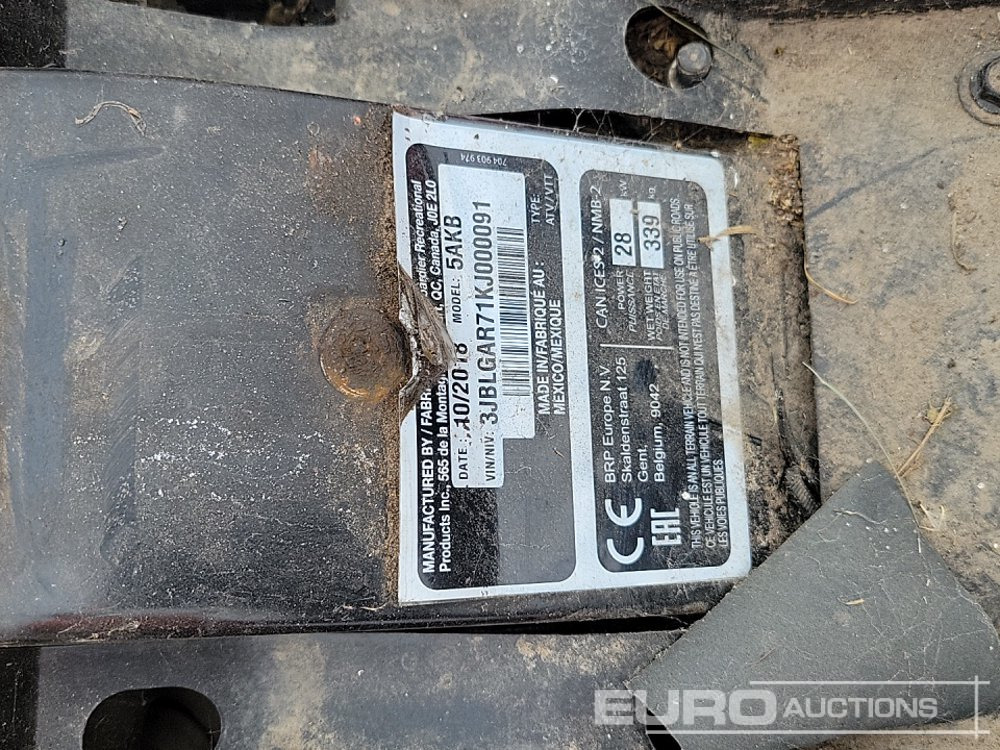 Čtyřkolka 2018 Can Am 450 OUTLANDER: obrázek 38