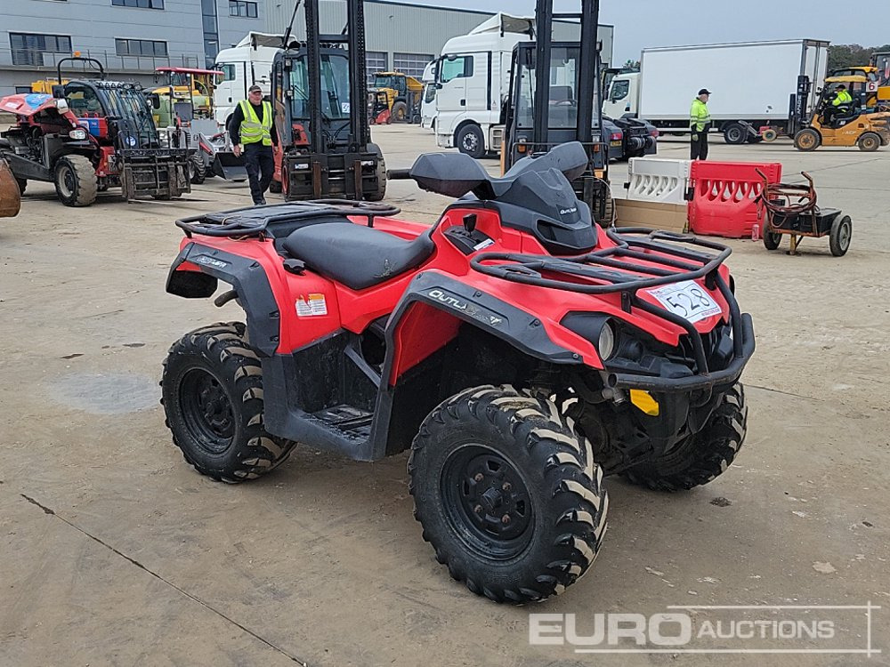 Čtyřkolka 2018 Can Am 450 OUTLANDER: obrázek 7