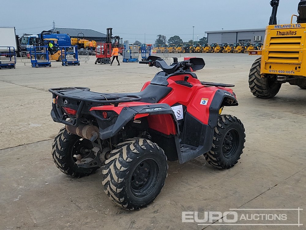2018 Can Am 450 OUTLANDER - Čtyřkolka: obrázek 5 2018 Can Am 450 OUTLANDER - Čtyřkolka: obrázek 5