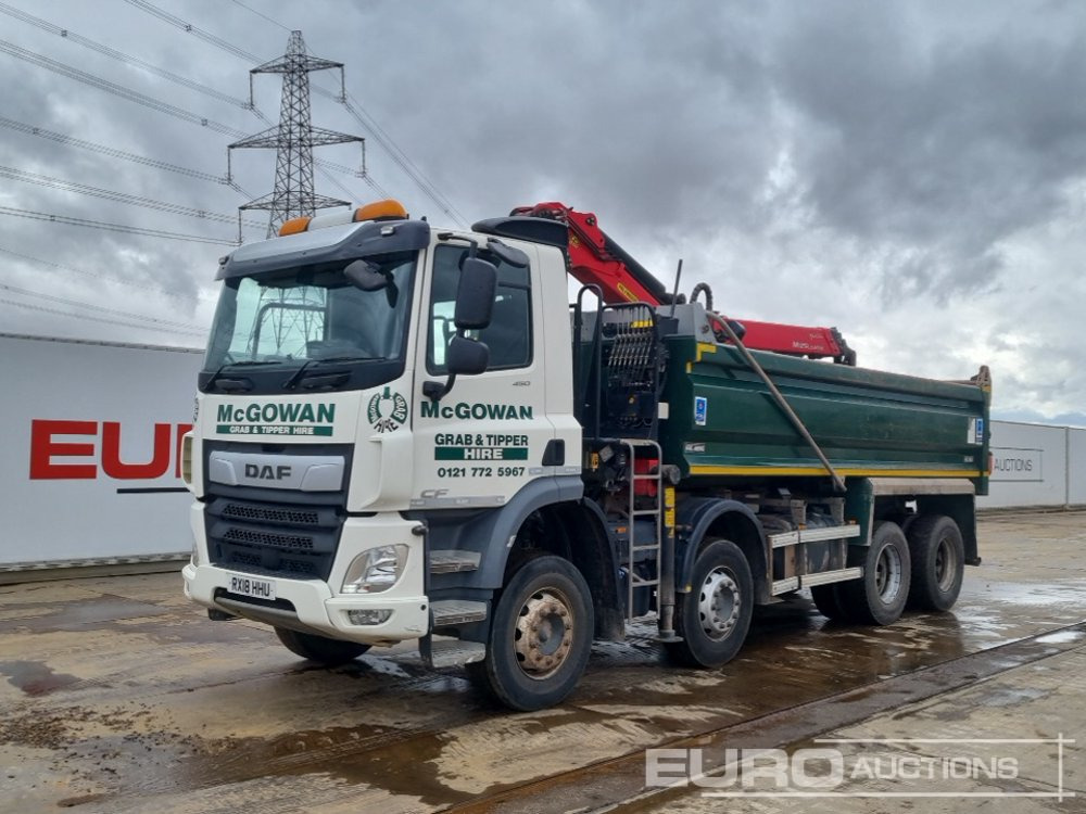 2018 DAF CF - Sklápěč, Auto s hydraulickou rukou: obrázek 1 2018 DAF CF - Sklápěč, Auto s hydraulickou rukou: obrázek 1