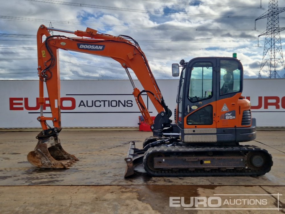 2018 Doosan DX85-3 - Mini rýpadlo: obrázek 2 2018 Doosan DX85-3 - Mini rýpadlo: obrázek 2