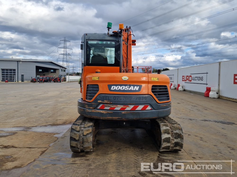 2018 Doosan DX85-3 - Mini rýpadlo: obrázek 4 2018 Doosan DX85-3 - Mini rýpadlo: obrázek 4