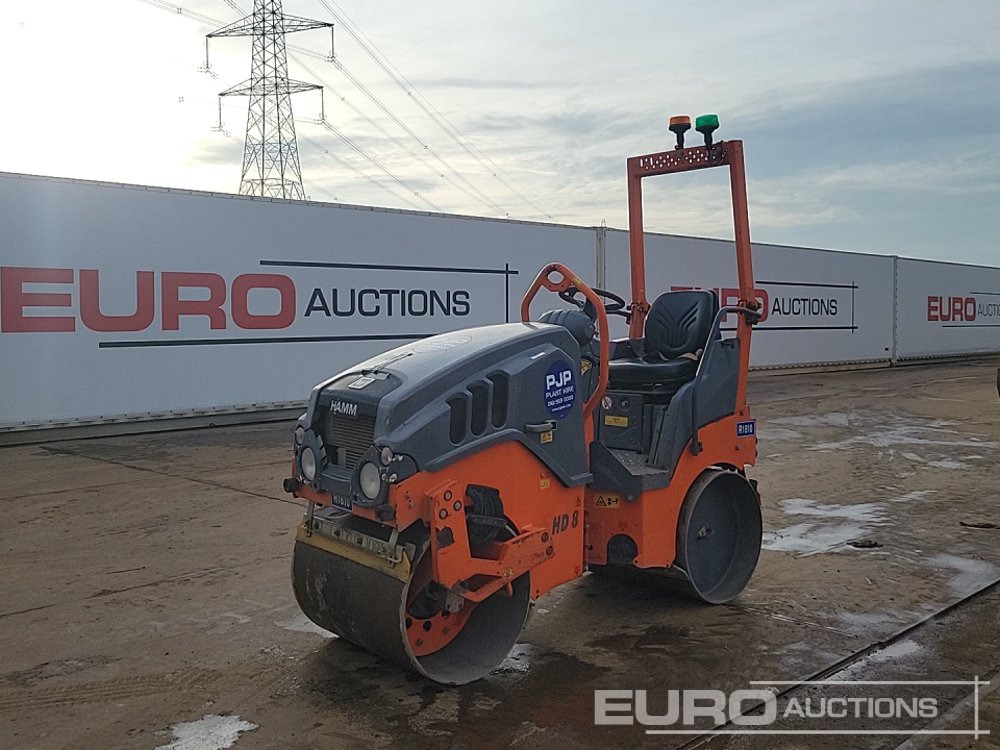 2018 Hamm HD8VV - Válec: obrázek 1 2018 Hamm HD8VV - Válec: obrázek 1