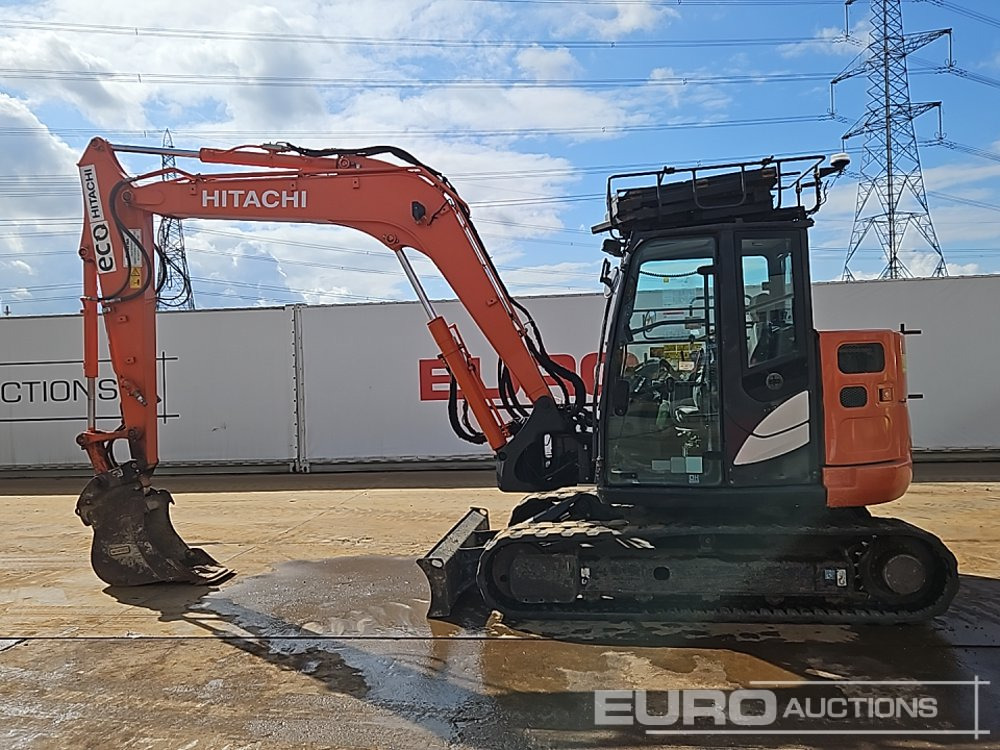 2018 Hitachi ZX85USB-6 - Mini rýpadlo: obrázek 2 2018 Hitachi ZX85USB-6 - Mini rýpadlo: obrázek 2
