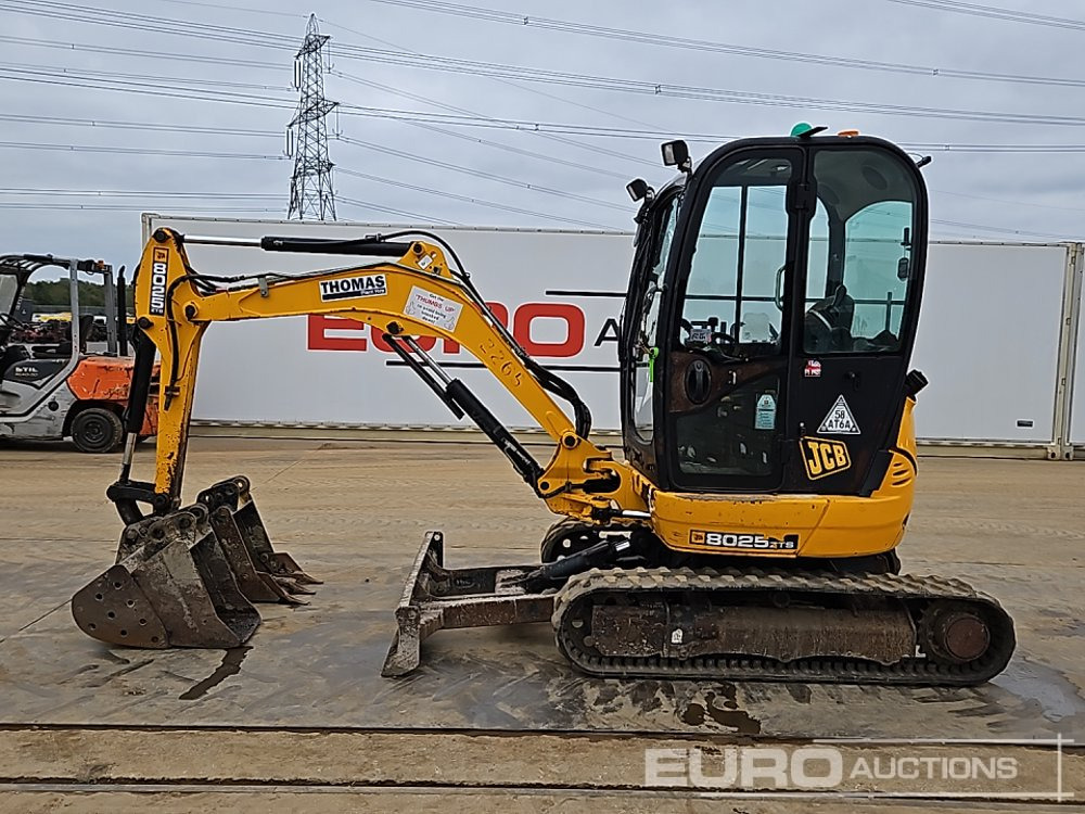 2018 JCB 8025ZTS - Mini rýpadlo: obrázek 2 2018 JCB 8025ZTS - Mini rýpadlo: obrázek 2