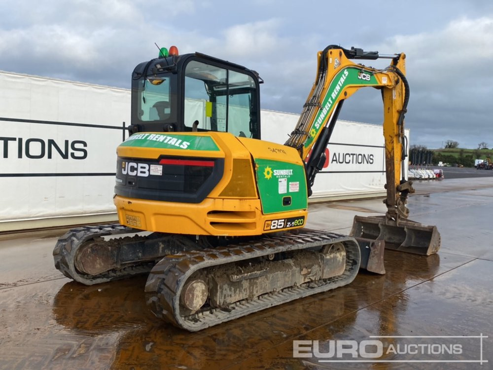 2018 JCB 85Z-1 ECO - Mini rýpadlo: obrázek 5 2018 JCB 85Z-1 ECO - Mini rýpadlo: obrázek 5