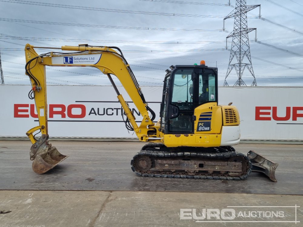 2018 Komatsu PC80MR-5 - Mini rýpadlo: obrázek 2 2018 Komatsu PC80MR-5 - Mini rýpadlo: obrázek 2
