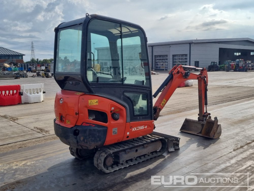 2018 Kubota KX016-4 - Mini rýpadlo: obrázek 5 2018 Kubota KX016-4 - Mini rýpadlo: obrázek 5