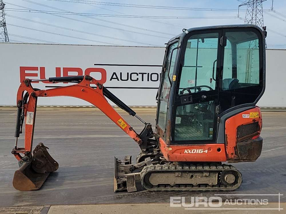 2018 Kubota KX016-4 - Mini rýpadlo: obrázek 2 2018 Kubota KX016-4 - Mini rýpadlo: obrázek 2