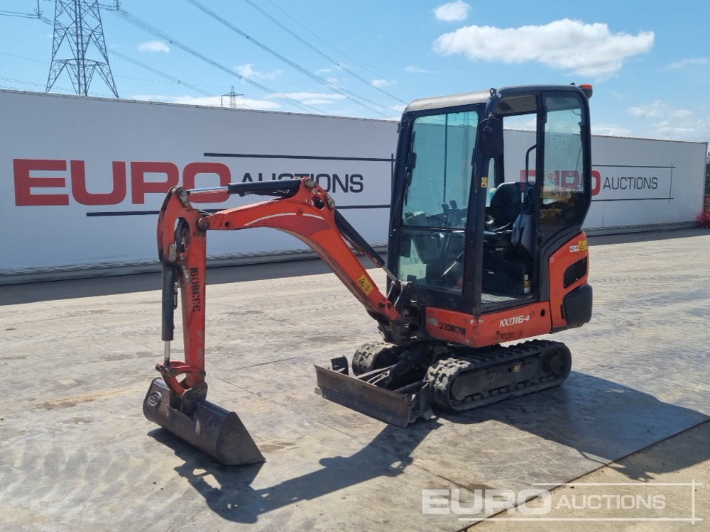 2018 Kubota KX016-4 - Mini rýpadlo: obrázek 1 2018 Kubota KX016-4 - Mini rýpadlo: obrázek 1
