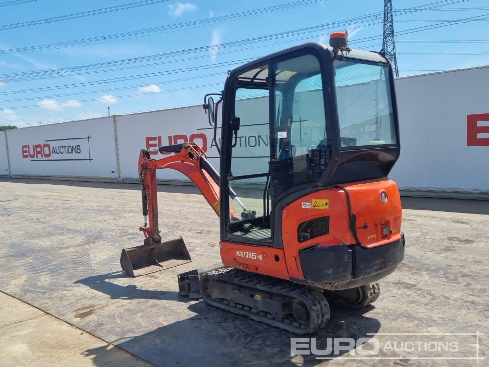 2018 Kubota KX016-4 - Mini rýpadlo: obrázek 3 2018 Kubota KX016-4 - Mini rýpadlo: obrázek 3