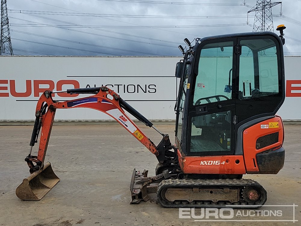 2018 Kubota KX016-4 - Mini rýpadlo: obrázek 2 2018 Kubota KX016-4 - Mini rýpadlo: obrázek 2