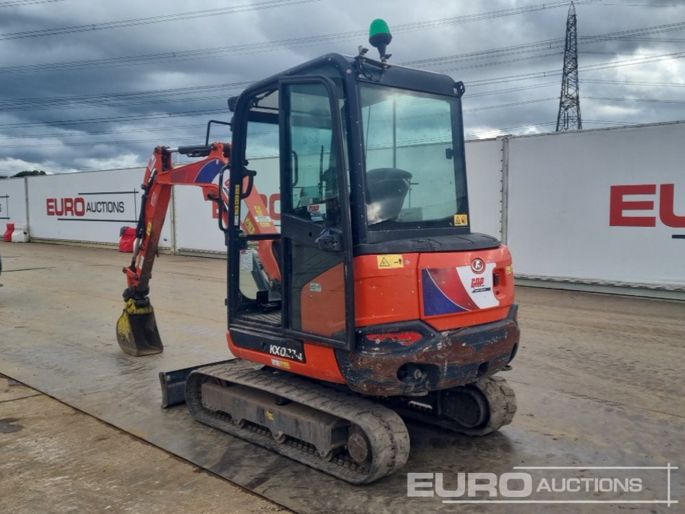 2018 Kubota KX027-4 - Mini rýpadlo: obrázek 3 2018 Kubota KX027-4 - Mini rýpadlo: obrázek 3