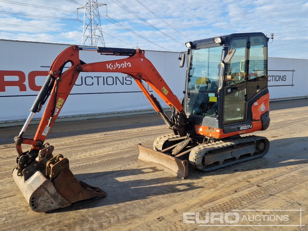 2018 Kubota KX027-4 - Mini rýpadlo: obrázek 1 2018 Kubota KX027-4 - Mini rýpadlo: obrázek 1