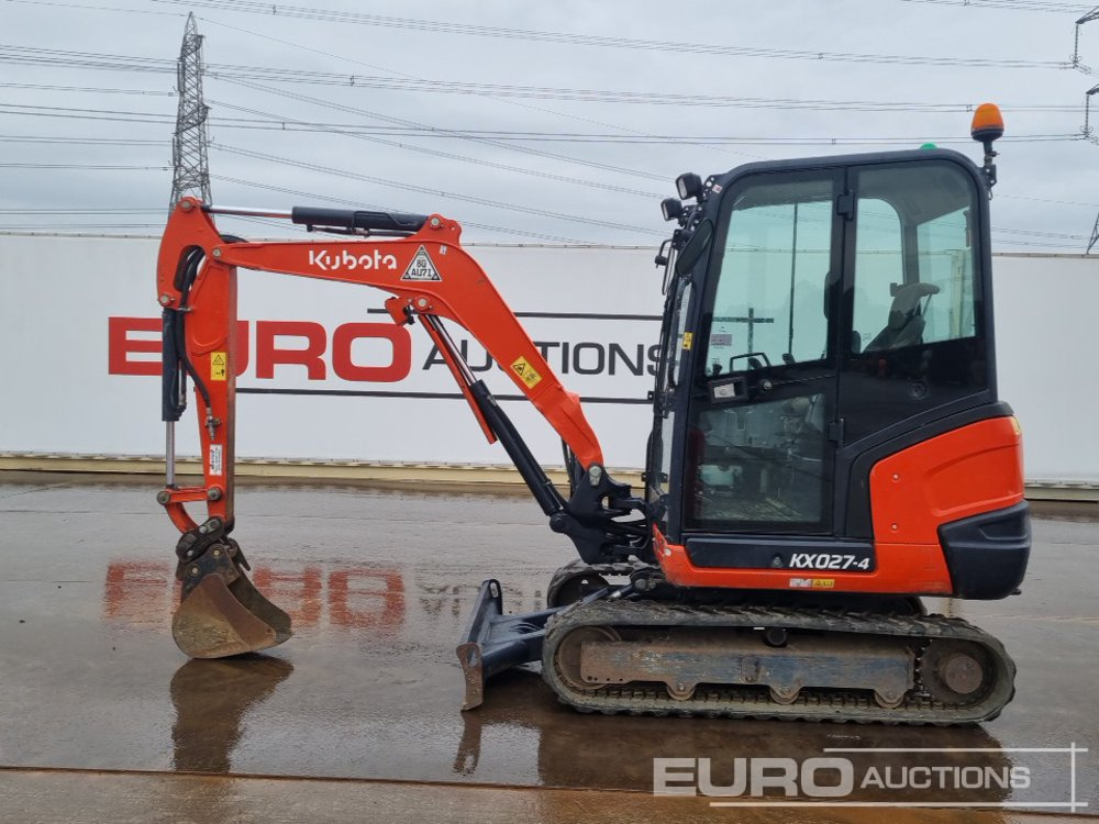 2018 Kubota KX027-4 - Mini rýpadlo: obrázek 2 2018 Kubota KX027-4 - Mini rýpadlo: obrázek 2