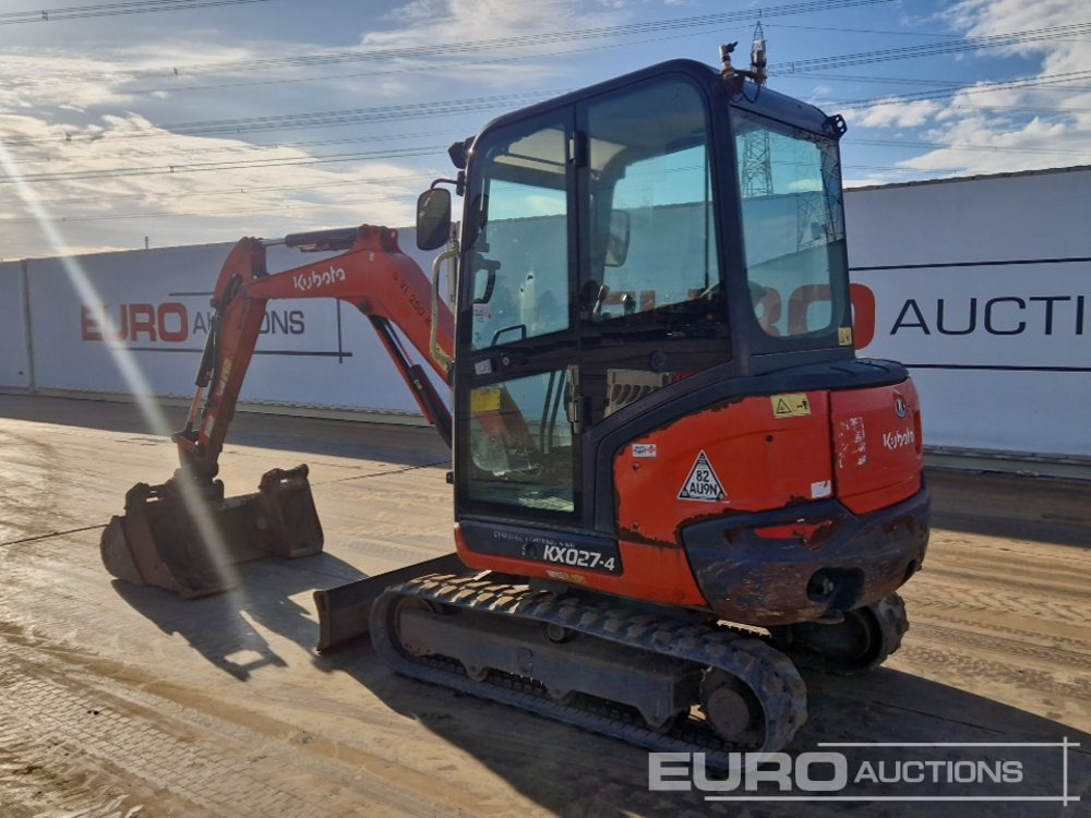 2018 Kubota KX027-4 - Mini rýpadlo: obrázek 3 2018 Kubota KX027-4 - Mini rýpadlo: obrázek 3