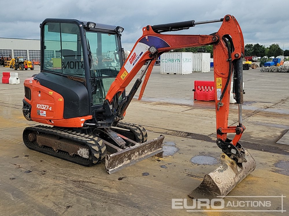 Mini rýpadlo 2018 Kubota KX027-4: obrázek 7
