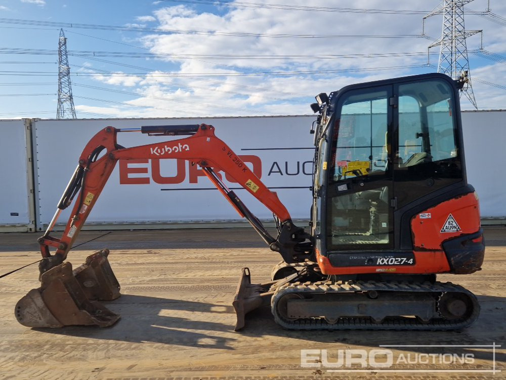 2018 Kubota KX027-4 - Mini rýpadlo: obrázek 2 2018 Kubota KX027-4 - Mini rýpadlo: obrázek 2