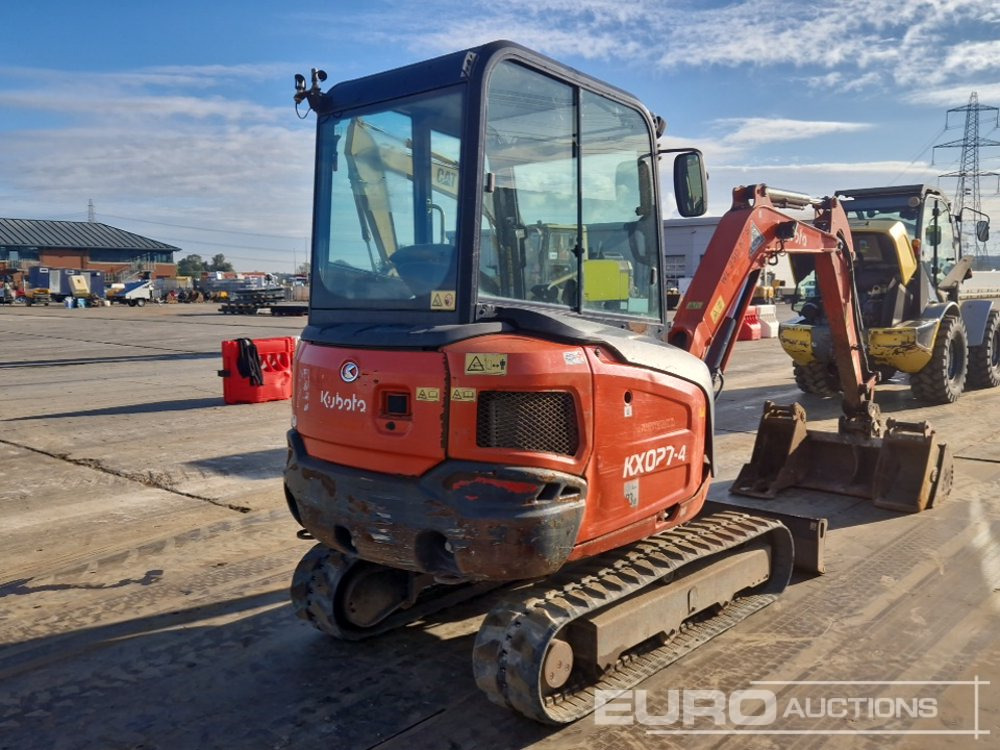 2018 Kubota KX027-4 - Mini rýpadlo: obrázek 5 2018 Kubota KX027-4 - Mini rýpadlo: obrázek 5