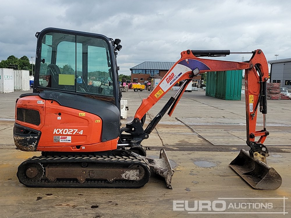 Mini rýpadlo 2018 Kubota KX027-4: obrázek 6