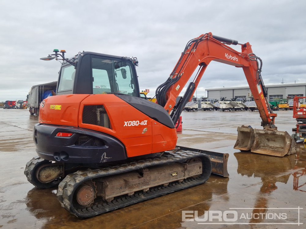 2018 Kubota KX080-4 - Mini rýpadlo: obrázek 5 2018 Kubota KX080-4 - Mini rýpadlo: obrázek 5
